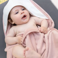 Badcape Bamboo 90X90Cm Choux Small Print Blush