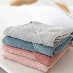 Badcape Terry 90X90Cm Cadum Blush