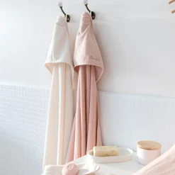 Badcape Terry 90X90Cm Cadum Blush