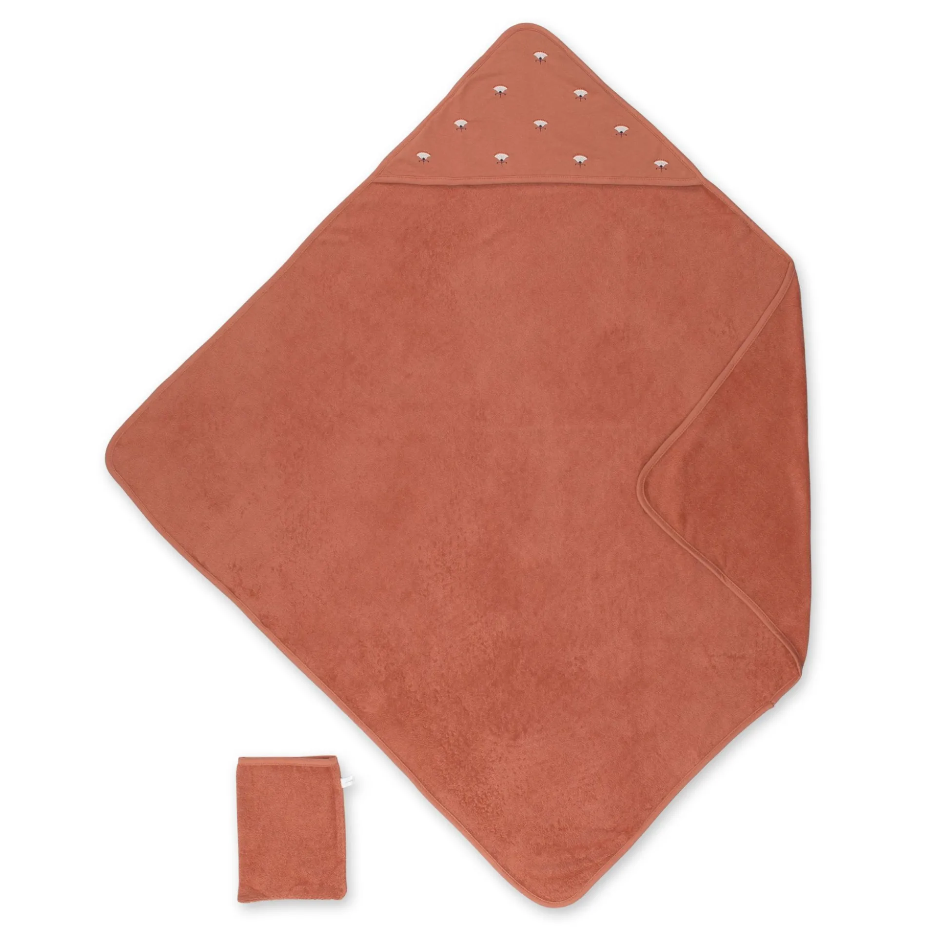 Badcape Terry 90X90Cm Odete Art Deco Print