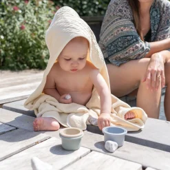 Badcape Terry 90X90Cm Quilt Cream