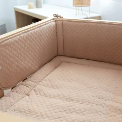 Bed En Park Omrander Pady Quilted Jersey 30X180Cm Quilt Beige