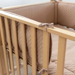 Bed En Park Omrander Pady Quilted Jersey 30X180Cm Quilt Beige