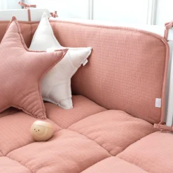 Bed En Park Omrander Pady Tetra Jersey 30X180Cm Cadum Bambi