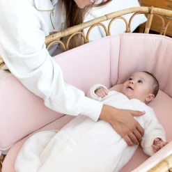 Bed En Park Omrander Pady Tetra Jersey 30X180Cm Cadum Blush