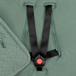 Biside Pady Quilted + Jersey 0-12M Quilt Green