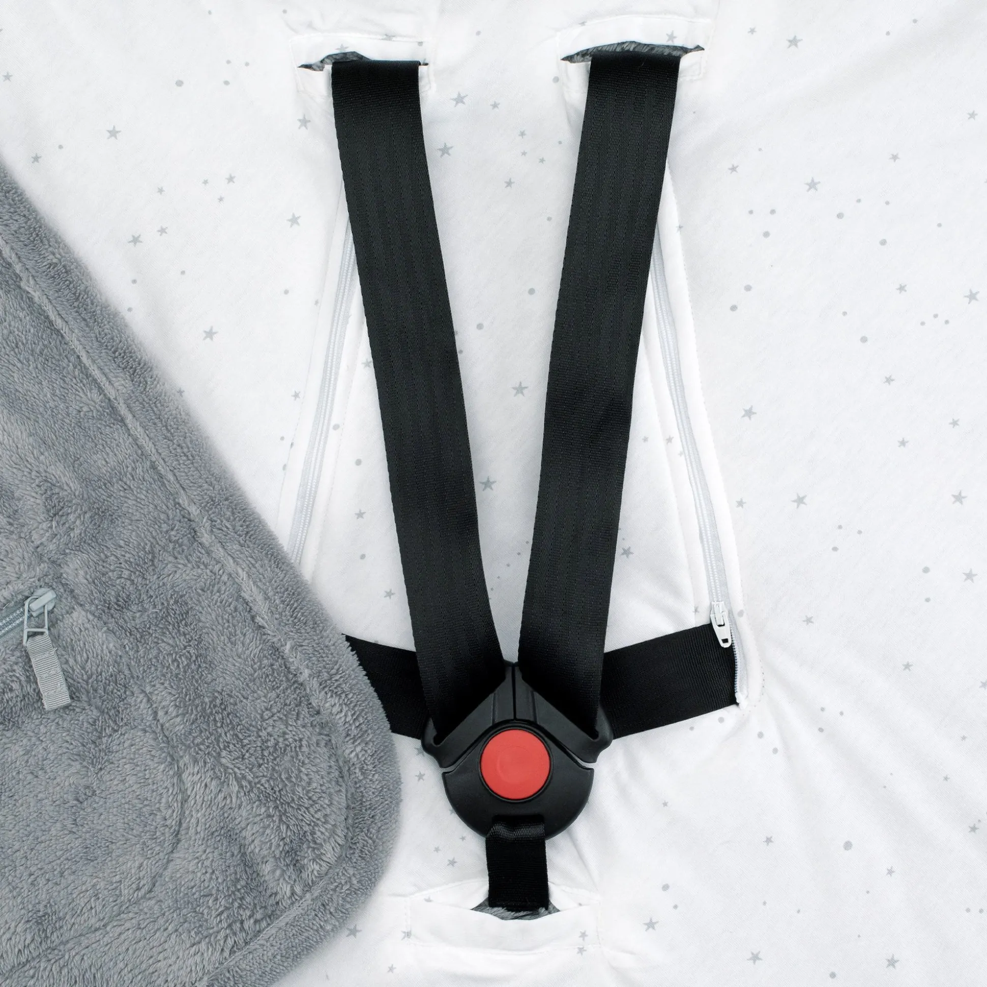 Biside Pady Softy + Jersey 0-12M Stary Little Stars Print Grizou