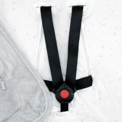 Biside Pady Softy + Jersey 0-12M Stary Little Stars Print Plum