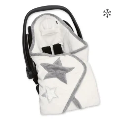 Biside Softy + Softy 0-12M Stary Little Stars Printlittle Stars Print Ecru