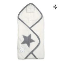 Biside Softy + Softy 0-12M Stary Little Stars Printlittle Stars Print Ecru