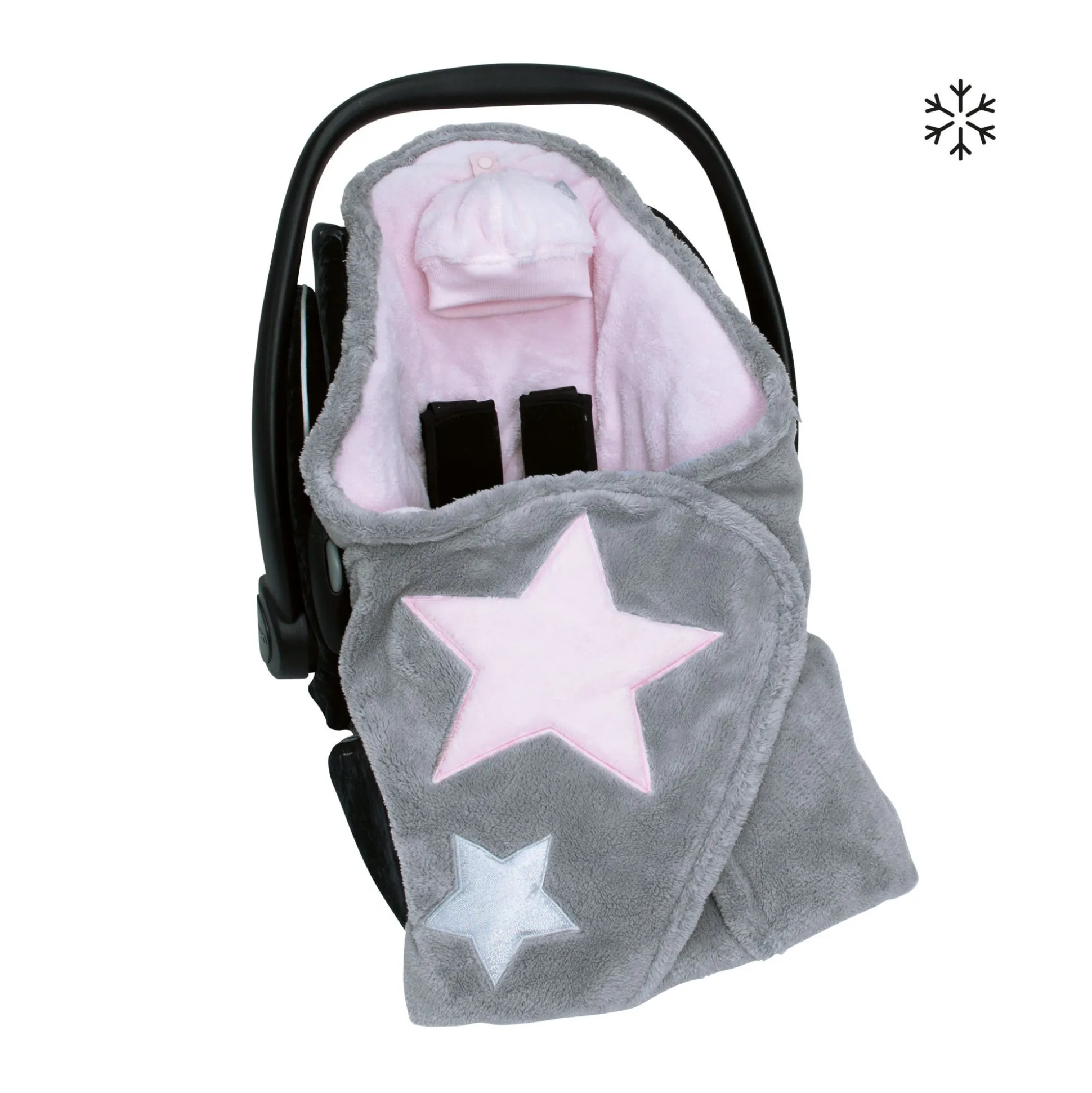 Biside Softy + Softy 0-12M Stary Little Stars Print Cristal