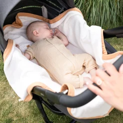 Biside Tetra Jersey + Terry 0-12M Cadum Biscuit