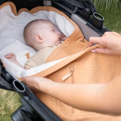 Biside Tetra Jersey + Terry 0-12M Cadum Biscuit