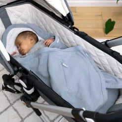 Biside Waffle Bio + Jersey 0-12M Wafle Stone