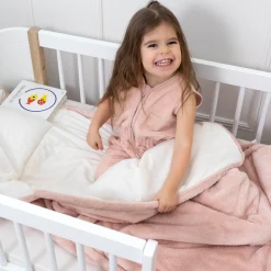 Camping Bag Pady Softy + Jersey 70X140Cm Choux Blush Tog 3