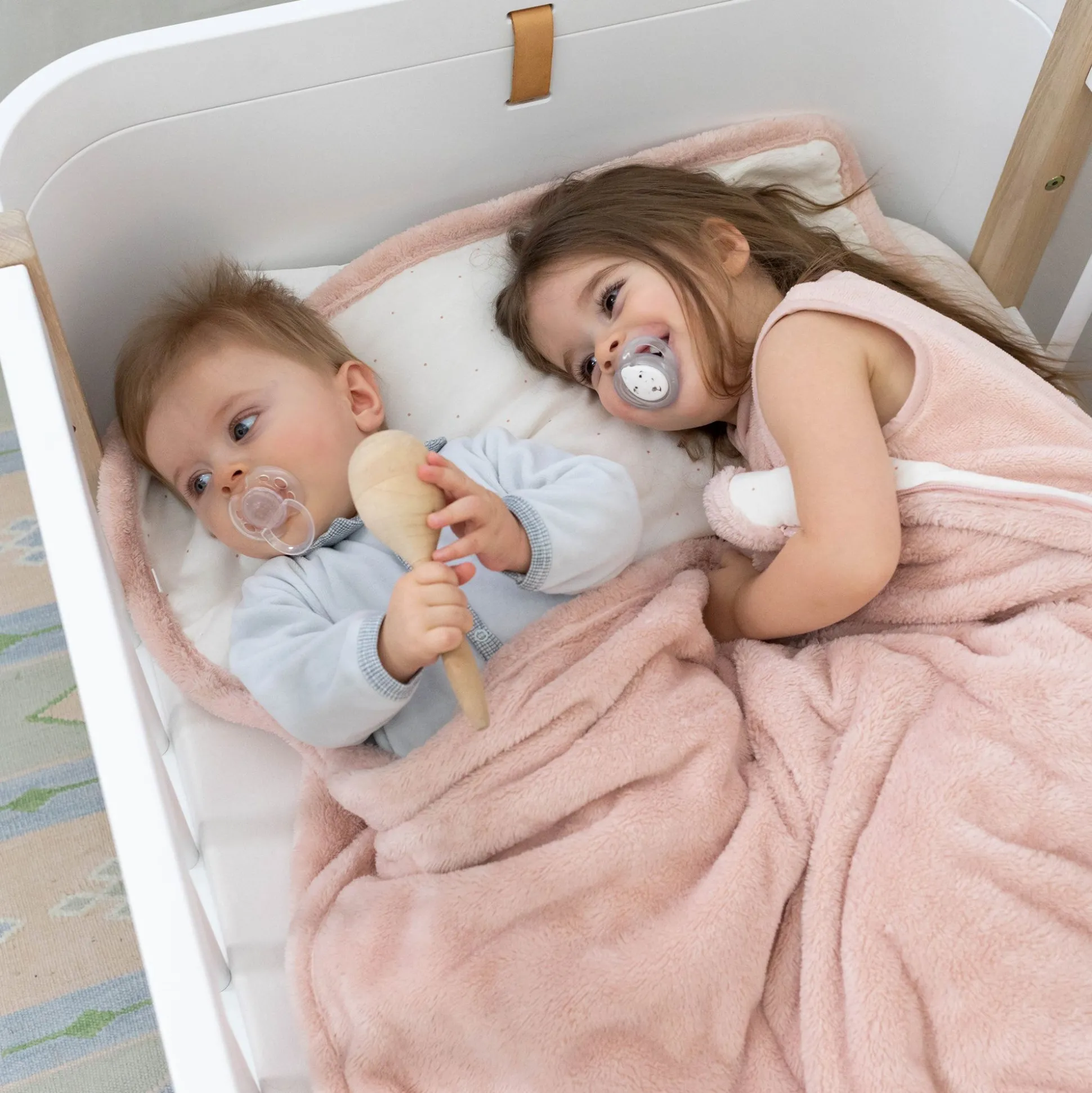 Camping Bag Pady Softy + Jersey 70X140Cm Choux Blush Tog 3