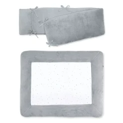 Combo Legger En Omrander Pady Jersey + Jersey 75X95Cm Stary Little Stars Printlittle Stars Print Ecru