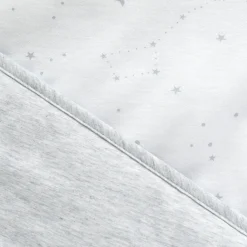 Deken Pady Jersey + Jersey 75X100Cm Stary Little Stars Print Plum Tog 3