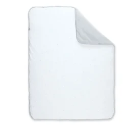 Deken Pady Jersey + Softy 75X100Cm Stary Little Stars Print Plum Tog 3