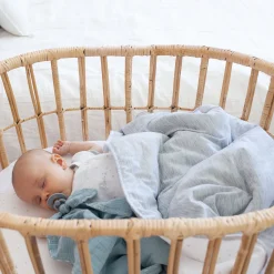 Deken Pady Jersey 75X100Cm Stary Little Stars Print Ecru Tog 3