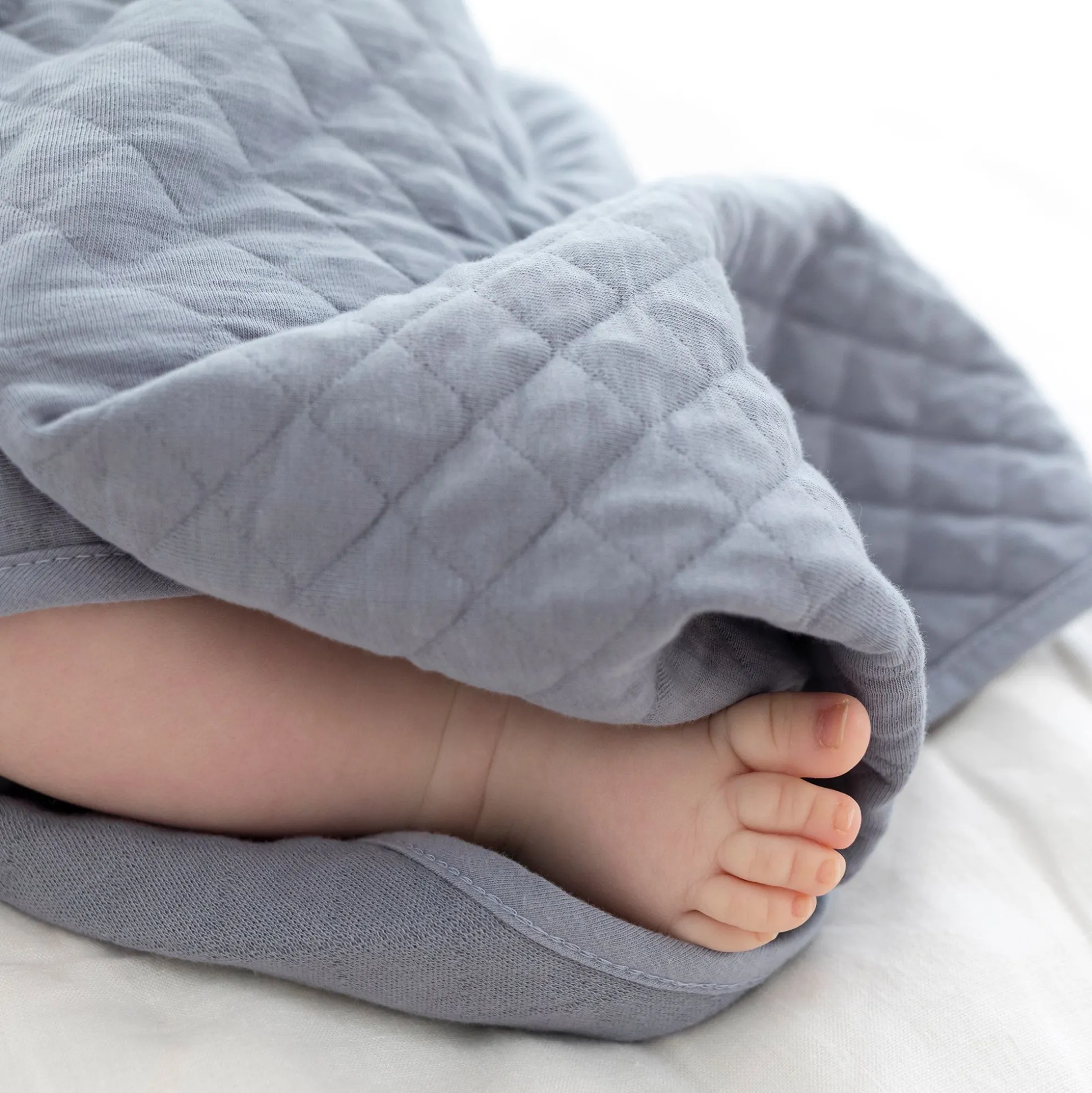 Deken Pady Quilted Jersey 75X100Cm Quilt Stone Tog 1.5