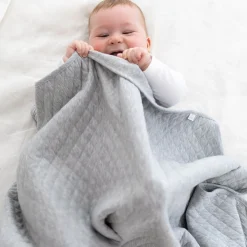 Deken Pady Quilted Jersey 75X100Cm Quilt Mix Grey Tog 1.5