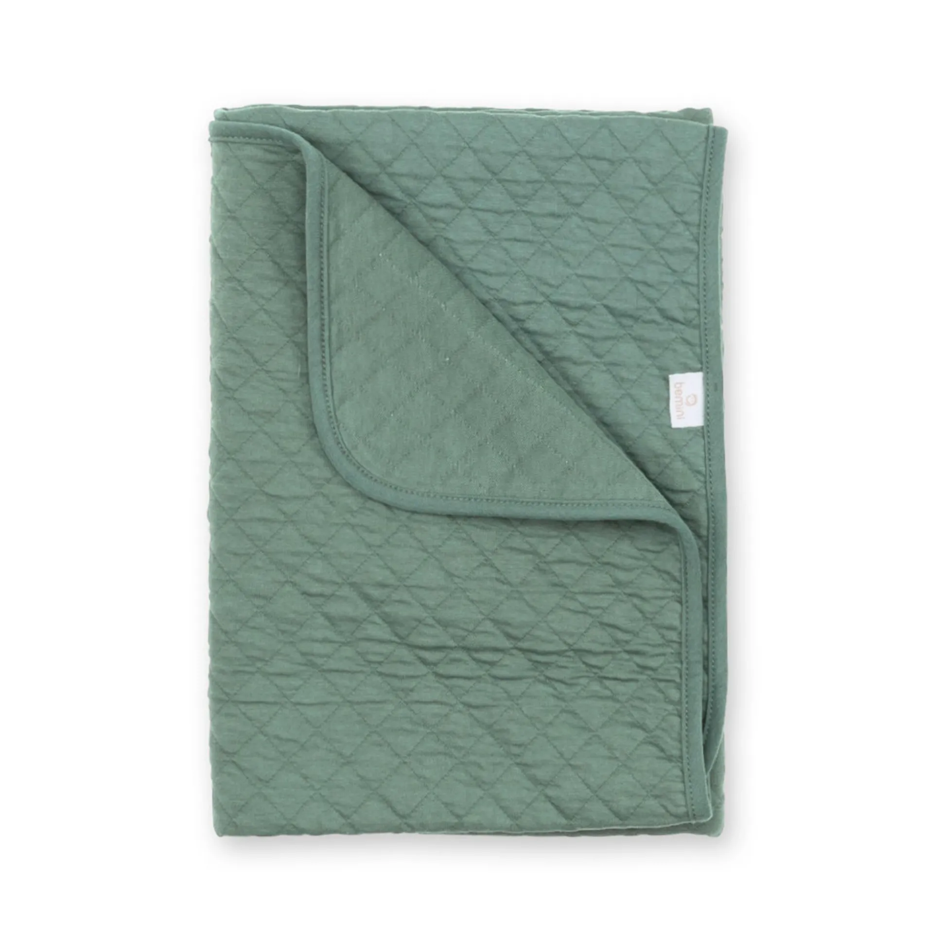 Deken Pady Quilted Jersey 75X100Cm Quilt Green Tog 1.5
