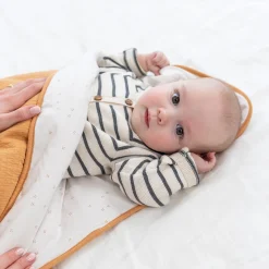 Deken Pady Tetra Jersey + Softy 75X100Cm Cadum Biscuit Tog 3