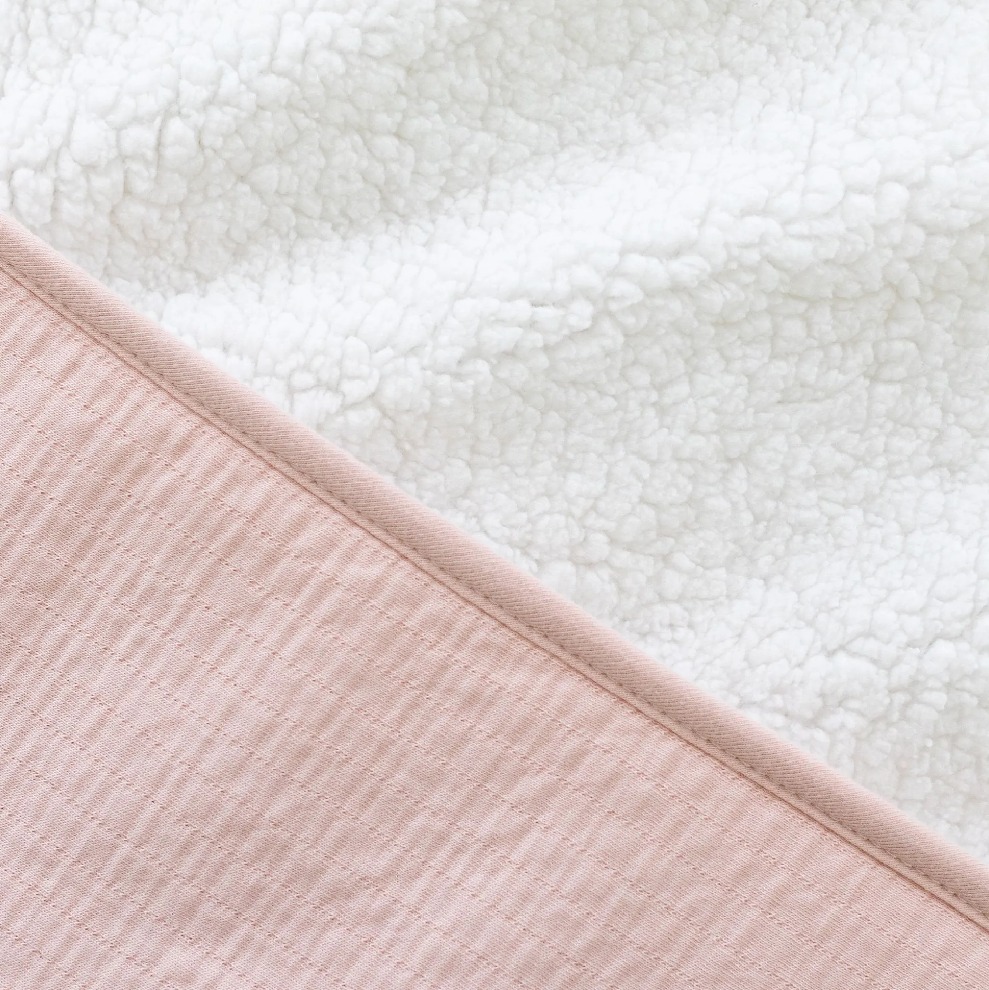 Deken Pady Tetra Jersey + Teddy 75X100Cm Cadum Blush Tog 3.5