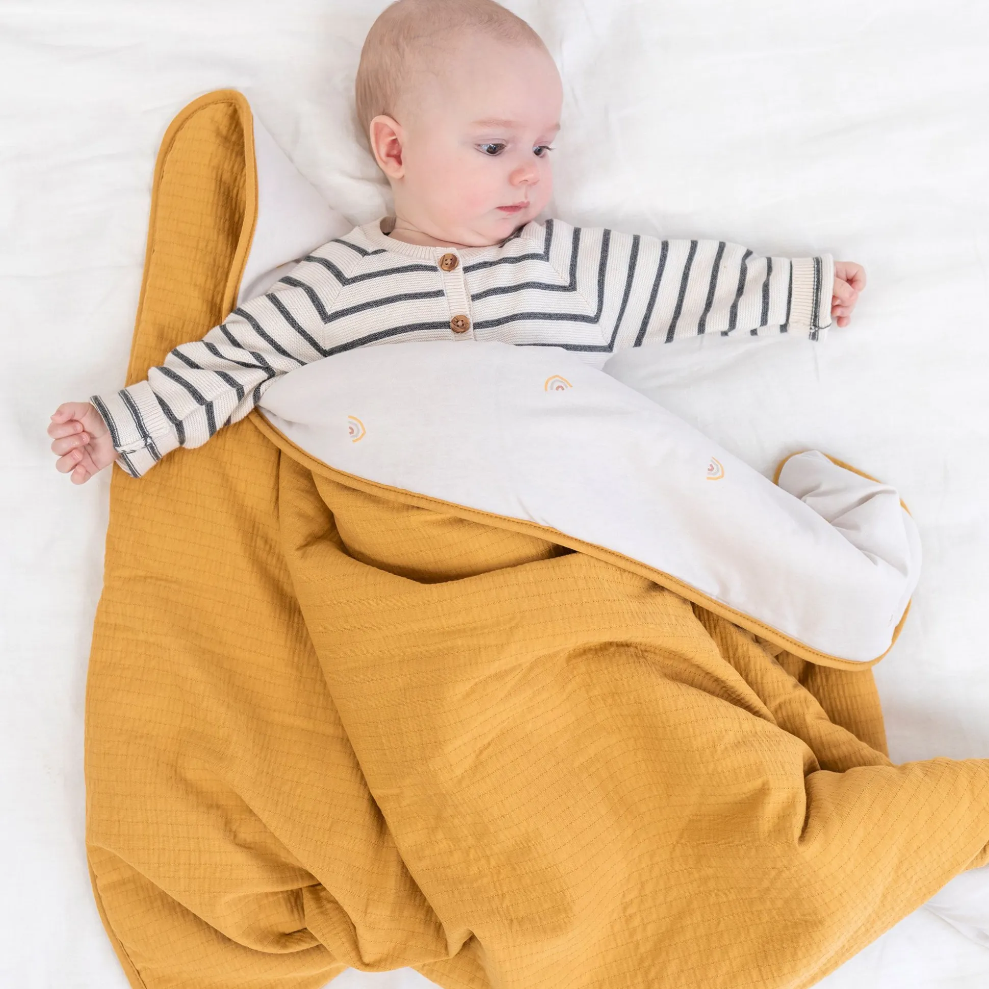 Deken Pady Tetra Jersey + Softy 75X100Cm Cadum Golden Tog 3