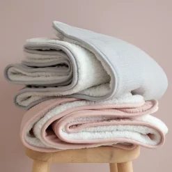 Deken Pady Tetra Jersey + Teddy 75X100Cm Cadum Grizou Tog 3.5