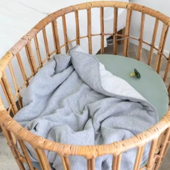 Deken Pady Waffle + Jersey Bio 75X100Cm Wafle Mix Grey Tog 3