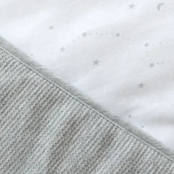 Deken Pady Waffle + Jersey Bio 75X100Cm Wafle Mix Grey Tog 3