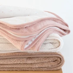Deken Softy Jersey 100X140Cm Choux Blush Tog 2.5