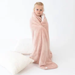 Deken Softy Jersey 100X140Cm Choux Blush Tog 2.5