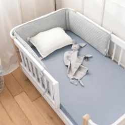 Hoeslaken Bed Jersey 60X120Cm Stone