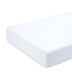 Hoeslaken Bed Jersey 60X120Cm White