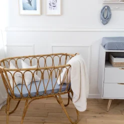 Hoeslaken Wieg Jersey 40X90Cm Stone