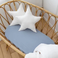 Hoeslaken Wieg Jersey 40X90Cm Stone