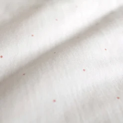 Hoeslaken Wieg Jersey 40X90Cm Choux Small Dot Print Ecru