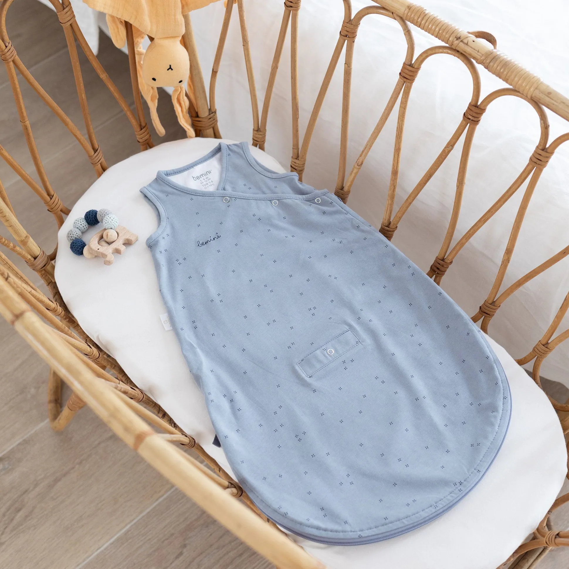 Magic Bag Jersey 1-4M Oupss Mini Print Stone Tog 0.5