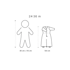 Magic Bag Pady Jersey + Jersey 24-36M Stary Little Stars Print Shade Tog 3