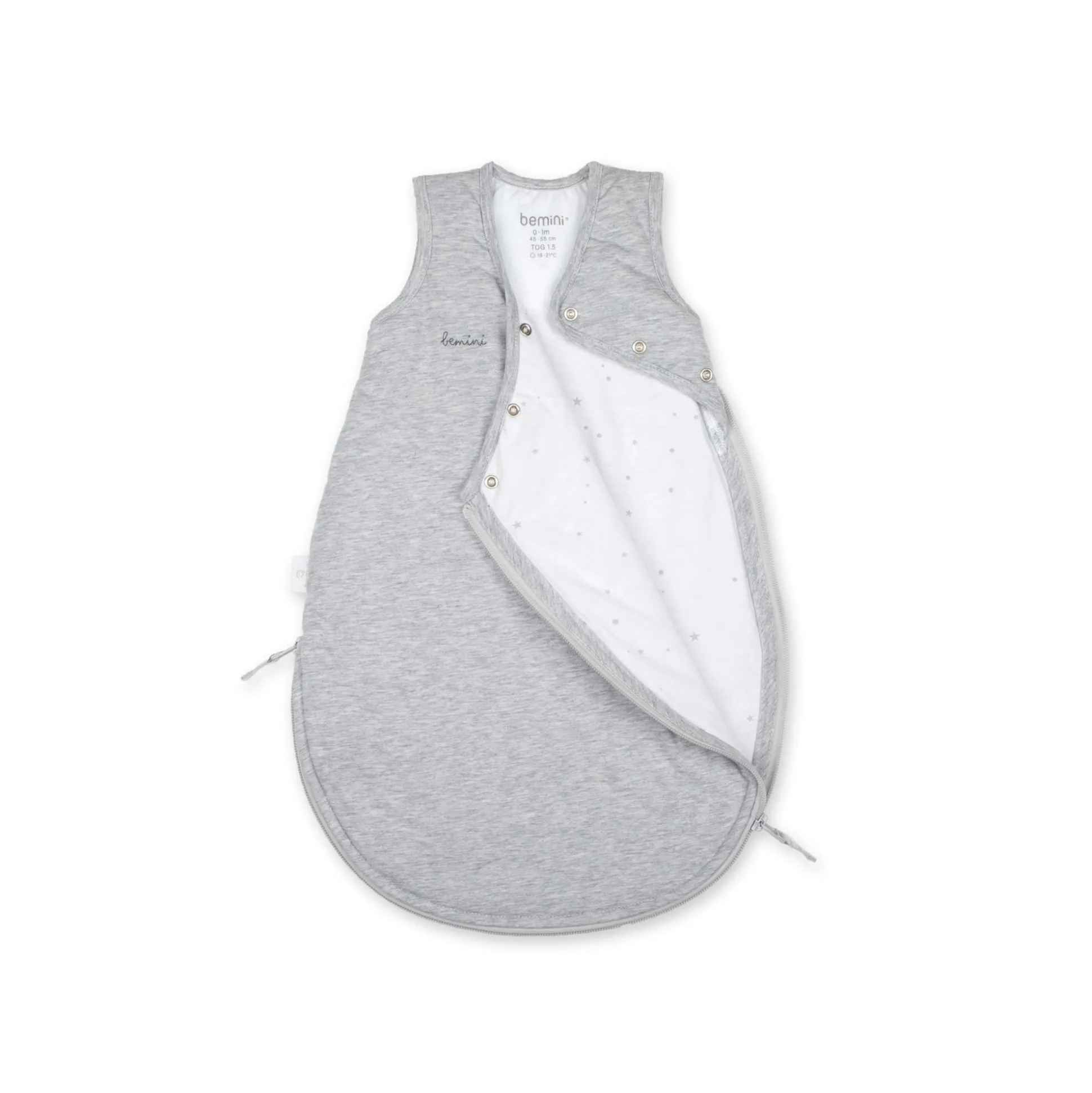 Magic Bag Pady Jersey + Jersey 0-1M Bemini Mix Grey Tog 1.5