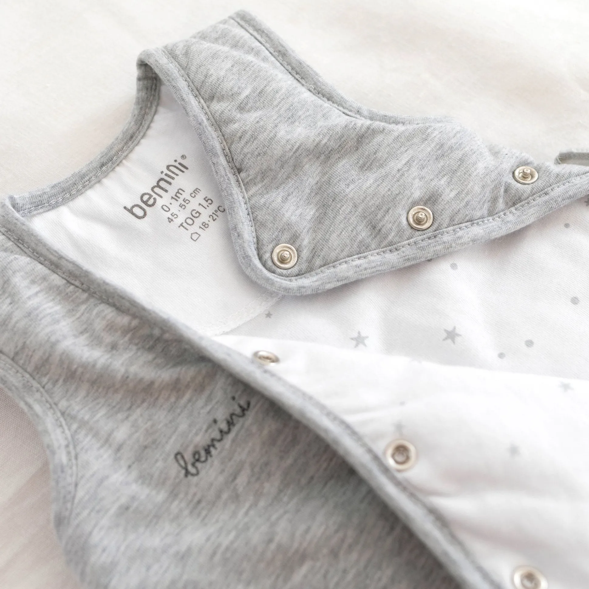 Magic Bag Pady Jersey + Jersey 0-1M Bemini Mix Grey Tog 1.5