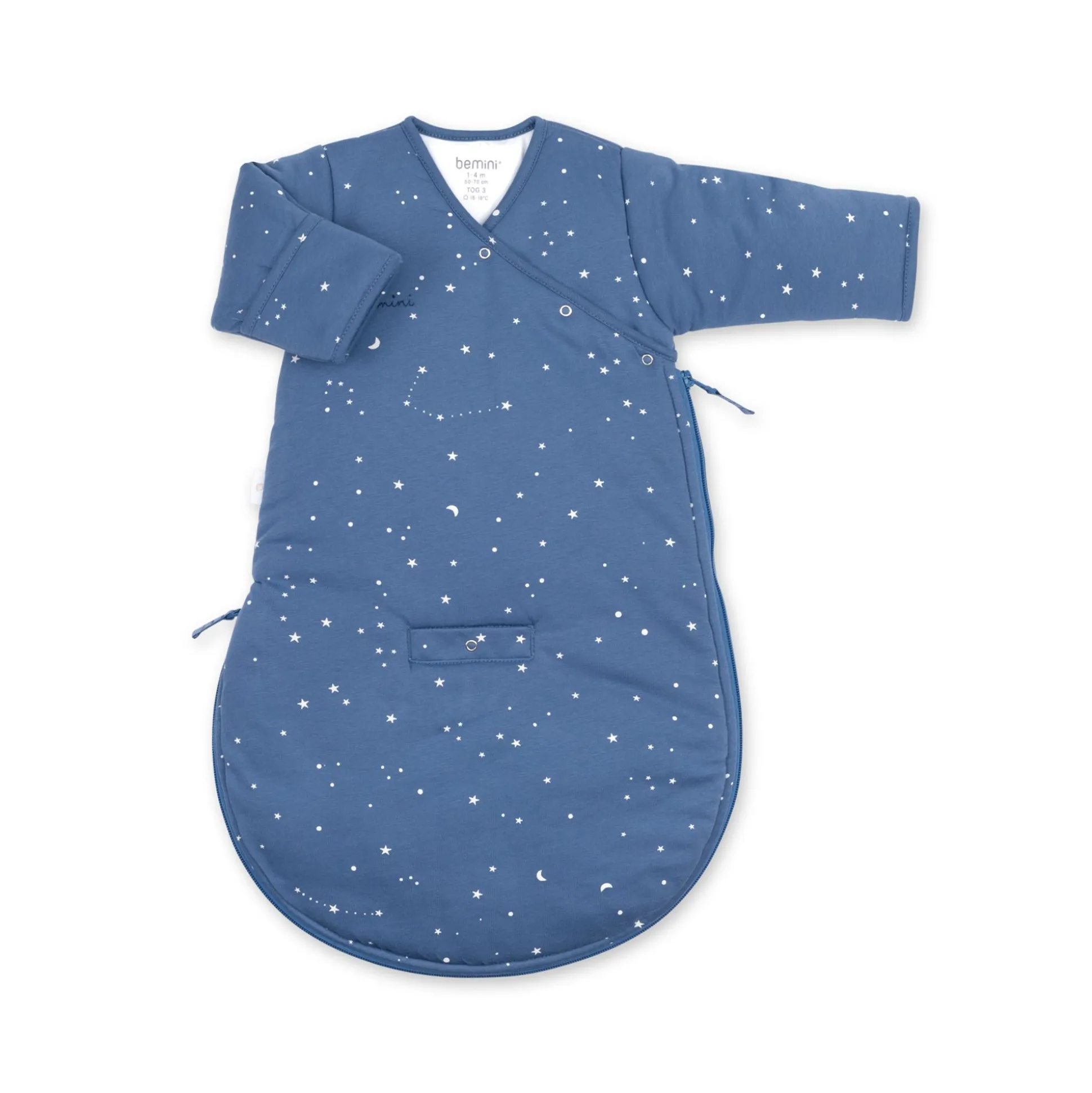 Magic Bag Pady Jersey + Jersey 1-4M Stary Little Stars Print Shade Tog 3