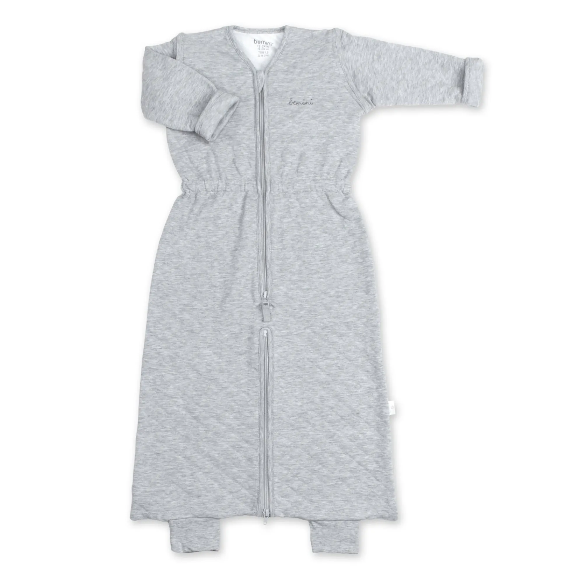 Magic Bag Pady Quilted Jersey 12-24M Quilt Mix Grey Tog 1.5