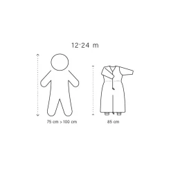 Magic Bag Pady Quilted Jersey 12-24M Quilt Green Tog 1.5