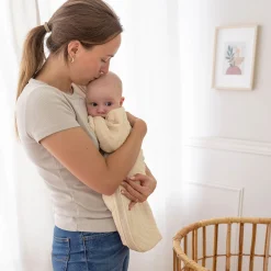 Magic Bag Pady Quilted Jersey 1-4M Quilt Cream Tog 1.5