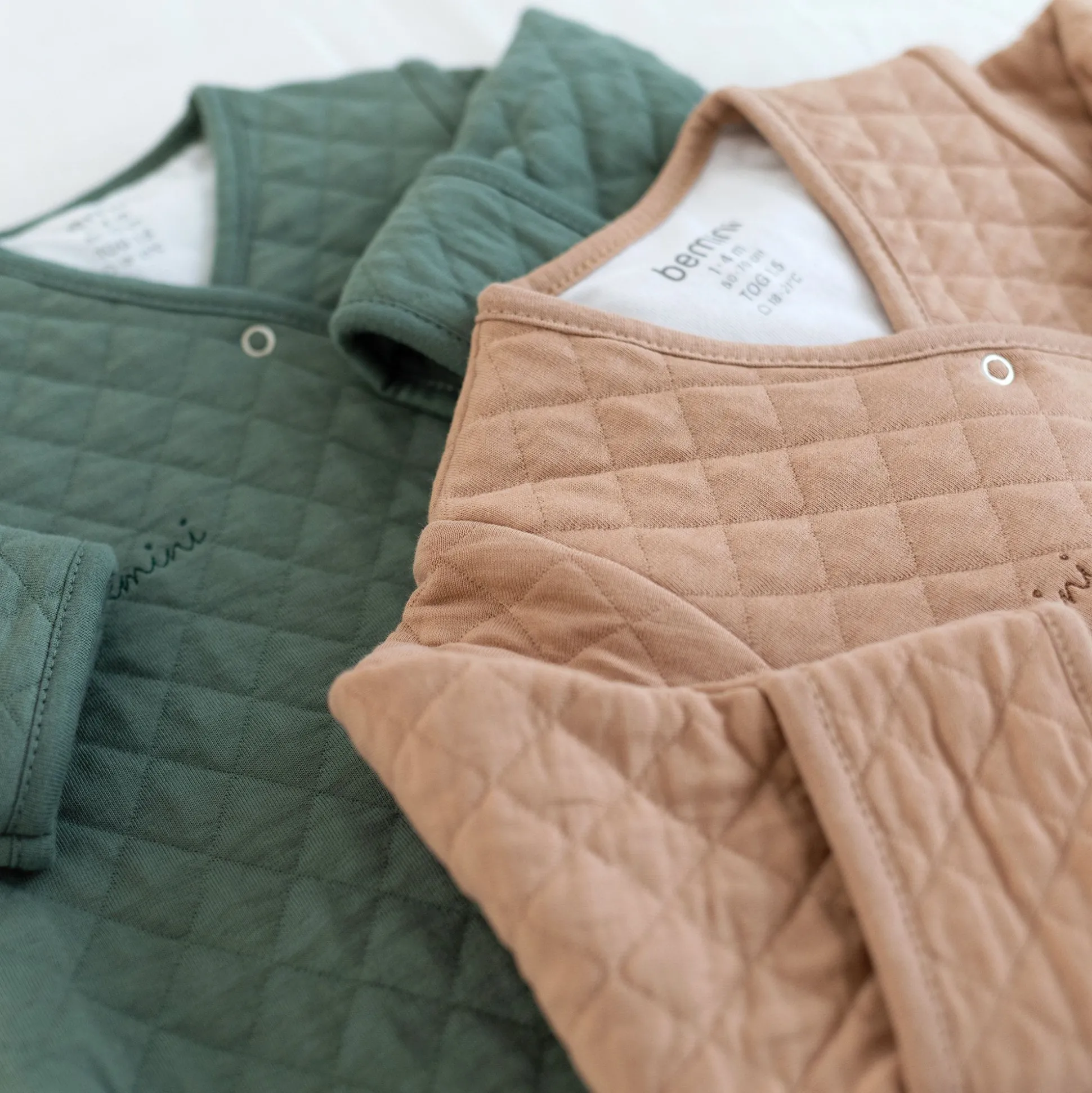 Magic Bag Pady Quilted Jersey 1-4M Quilt Beige Tog 1.5