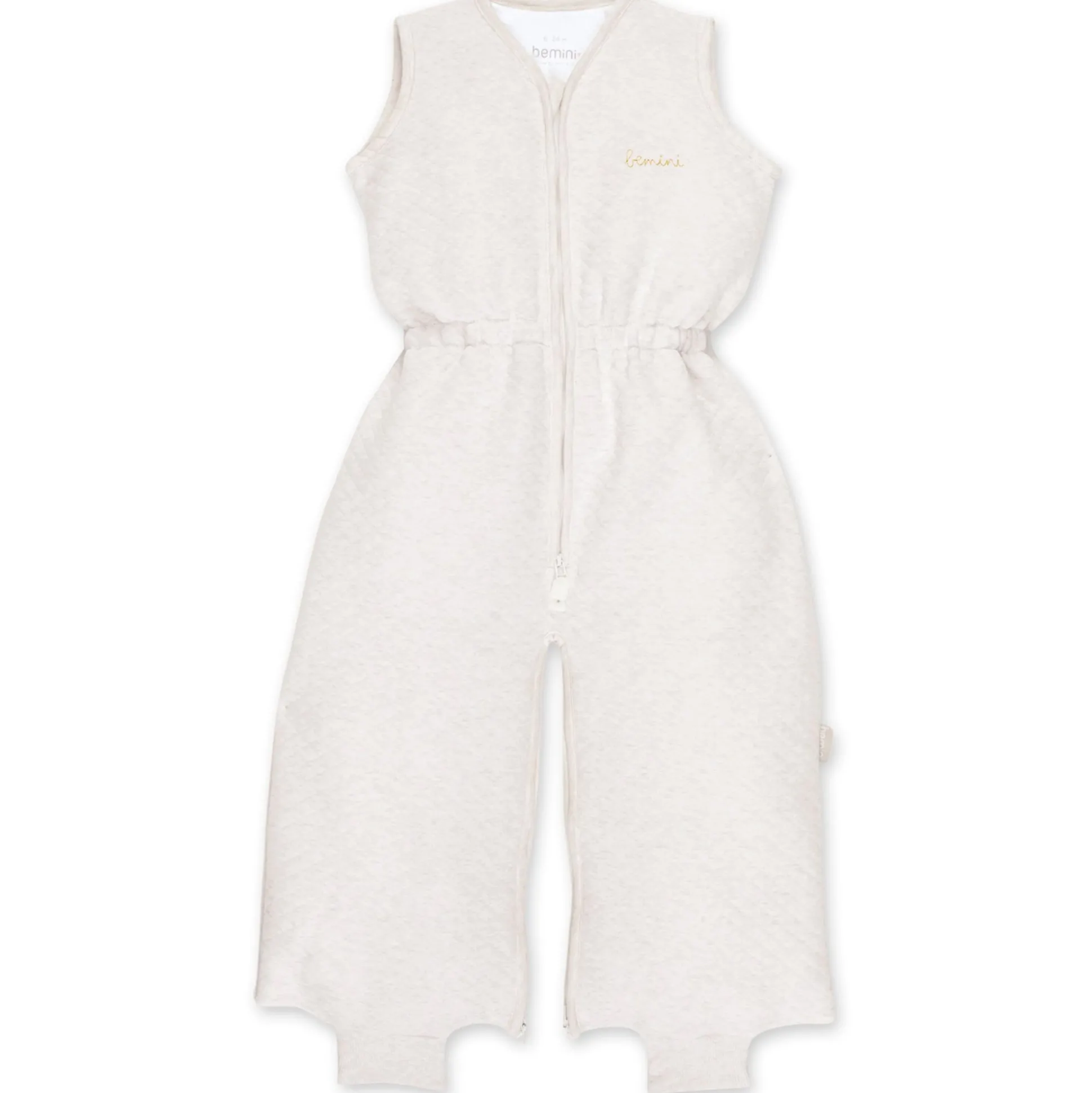 Magic Bag Pady Quilted Jersey 24-36M Bemini Licht Beige Gemeleerd Tog 1.5